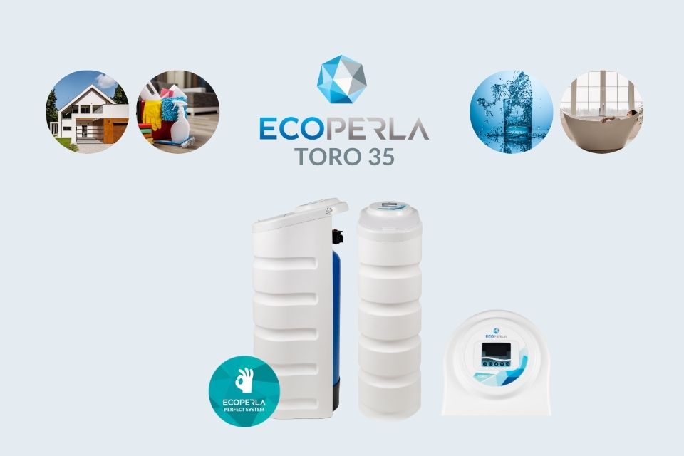 Ecoperla Toro 35 – zmiękczacz wody do dużych domów